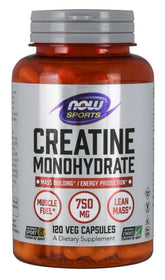 Kreatinmonohydrat Kreatinmonohydrat 750 MG 120 Kapseln NOW FOODS